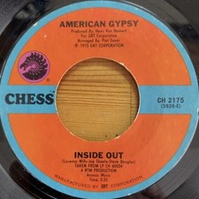AMERICAN GYPSY INSIDE OUT / ANGEL EYES 45's 7 inch comprar usado AMERICAN GYPSY INSIDE OUT / ANGEL EYES 45's 7 inch comprar usado  Enviando para Brazil