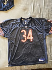 Camiseta Walter Payton 1985 Chicago Bears NFL Retro Rewind Reebok tamanho 60 masculina  comprar usado  Enviando para Brazil