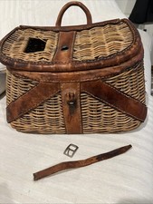 Vintage wicker fishing for sale  Stanwood