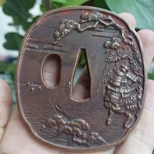 Peça de espada protetor de lâmina Tsuba encaixe de latão para samurai japonês Katana Saber Edg comprar usado  Enviando para Brazil