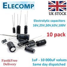Electrolytic capacitors 16v for sale  MARCH