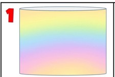 Ombre colours pastels for sale  NEWCASTLE UPON TYNE