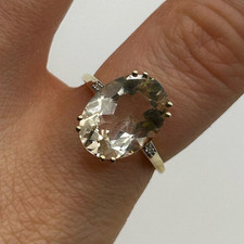 Danburite diamond ornate for sale  UK