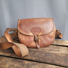 Vintage brown leather for sale  LINCOLN