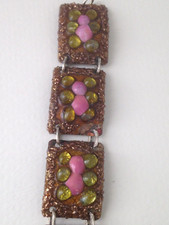 Ancien bracelet émaux d'occasion  France