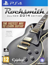 Rocksmith Remasterizado PS4 Completo com Cabo de Guitarra Testado Limpo! comprar usado  Enviando para Brazil