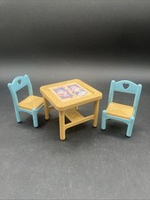 Juego de mesa y sillas de comedor Fisher-Price Loving Family para casa de muñecas segunda mano  Embacar hacia Mexico