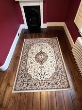 Cream decorative rug for sale  SOUTH CROYDON