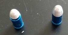 Blue metallic bullet for sale  PRESTON