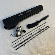 Kit de molinete de pesca Daiwa Minicast-2 System MC-2 com vara MC-59S e estojo de viagem comprar usado  Enviando para Brazil
