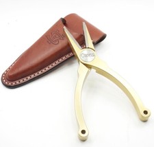 Alicate de pesca com mosca dourado Orvis. Com bainha Van Staal. comprar usado  Enviando para Brazil