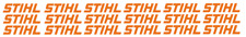Stihl sticker decals for sale  DEESIDE