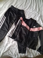 Girls adidas tracksuit for sale  WREXHAM