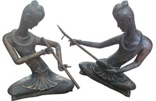 Bronze dancing figurines for sale  UK