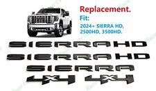 Usado, Porta traseira preta brilhante SIERRA HD cama 4x4 emblemas emblema 2024+ GMC 2500HD 3500HD comprar usado  Enviando para Brazil
