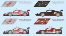 Decals Ferrari 296 GT3 Le Mans 2024 1:32 1:43 1:24 1:18 slot calcas comprar usado  Enviando para Brazil