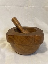 Mortaio legno ulivo usato  Inzago