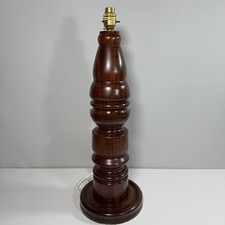 Wooden table lamp for sale  ROCHDALE