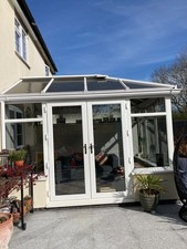 White upvc conservatory. for sale  WIGSTON