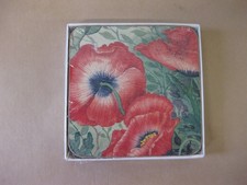 Pimpernel poppies coasters for sale  LLANELLI