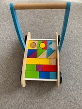Wooden baby walker for sale  UXBRIDGE