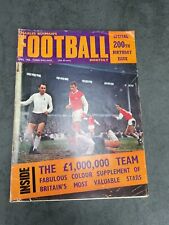 Football monthly 1968 for sale  HOLMFIRTH