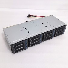 Gaiola de disco rígido 12 compartimentos 3,5 polegadas, suportando SSD SATA SAS. comprar usado  Enviando para Brazil