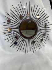 Sunburst wall mirror for sale  Aurora