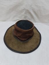 Real leather cowboy for sale  STOKE-ON-TRENT