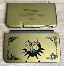 Usado, Nintendo 3DS XL Clip Armor Gold Case Shell Legend of Zelda Majora's Mask Cracked comprar usado Usado, Nintendo 3DS XL Clip Armor Gold Case Shell Legend of Zelda Majora's Mask Cracked comprar usado  Enviando para Brazil