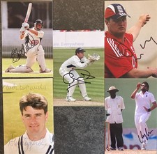 Cricket autographed kent for sale  BUSHEY