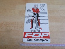 Autocollant outillage fop d'occasion  Toulon-