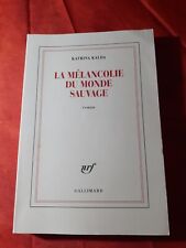 Livre mélancolie sauvage d'occasion  Arnouville