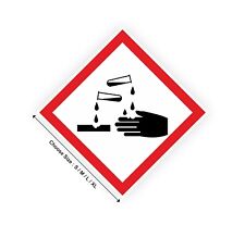 Danger corrosive chemical d'occasion  Expédié en Belgium