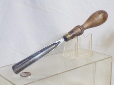 Antigo S.J. Cinzel Addis escultura em madeira #9 varredura corte 5/8" 10,75" comprimento comprar usado  Enviando para Brazil