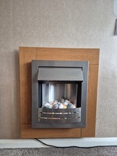 Oak electric fire for sale  SOLIHULL