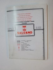 Vecchia mappa cartina usato  Salerno