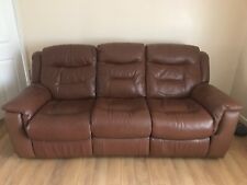 Dfs leather recliner for sale  HENGOED