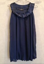 Tunique longue bleu d'occasion  Bourg-de-Thizy