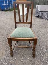 Vintage wooden dining for sale  BIGGLESWADE