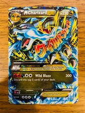 Quase perfeito! M Charizard ex (69/106) XY Flashfire Secret raro cartão holográfico Mega Pokemon! comprar usado  Enviando para Brazil