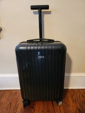Mala giratória Rimowa Salsa Air 34L genuína azul marinho plástico bagagem de mão , usado comprar usado  Enviando para Brazil