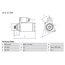 Bosch anlasser toyota gebraucht kaufen  Idar-Oberstein