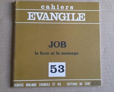 Cahiers évangile job d'occasion Cahiers évangile job d'occasion  Lormes