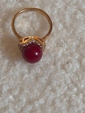 Bague vintage dorée d'occasion  Noailles
