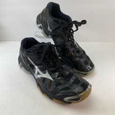 Tênis esportivo feminino Mizuno Wave Lightning RX2 preto parte superior baixa com cadarço malha 11 comprar usado Tênis esportivo feminino Mizuno Wave Lightning RX2 preto parte superior baixa com cadarço malha 11 comprar usado  Enviando para Brazil
