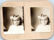 Retratos de meninas da década de 1910 foto dupla placa cabine de fotos como foto vintage comprar usado  Enviando para Brazil