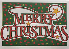 Glittered merry christmas for sale  Titusville