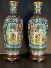 Pair chinese cloisonné for sale  Katy