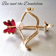 Cupids rhinestone faux for sale  BASILDON